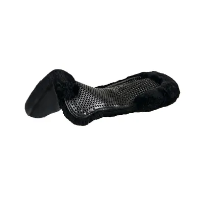 Produktbild von Acavallo Gel Ns-s Classic-s Full Rear Riser Halbpolster Schwarz Schwarz One Size