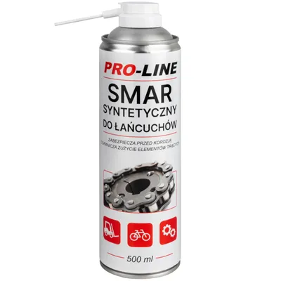 Zdjęcie produktu dla Syntetyczny smar do łańcuchów PRO - LINE spray - 500 ml KP35378