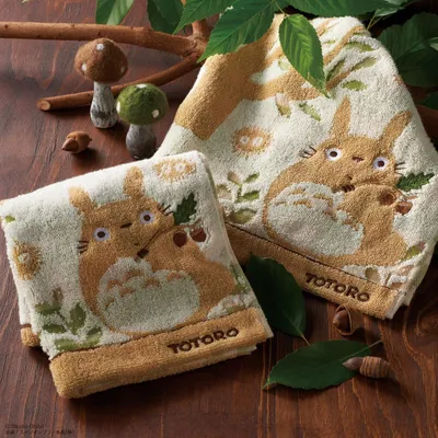 Imagen del producto de Juego de toallas "Mi vecino Totoro"