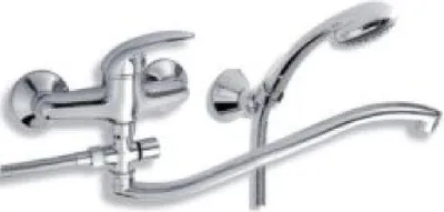 Immagine prodotto di Novaservis Metalia 55 - Miscelatore da parete per vasca completo, cromo 55032,0