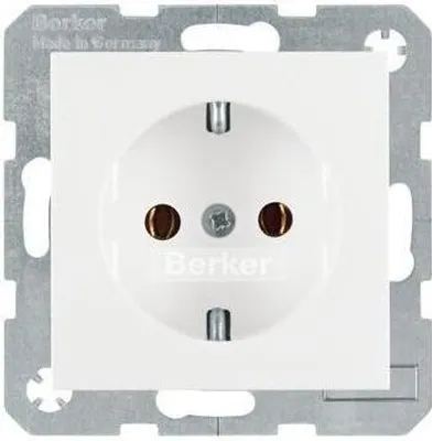 Image de Prise SCHUKO S.1/B.3/B.7 blanc polaire, mat - Prise 47431909