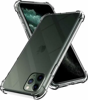 Productafbeelding van Geschikt voor Apple iPhone 11 Pro. Stootvaste TPU-hoes, transparant, geschikt voor iPhone 11 Pro