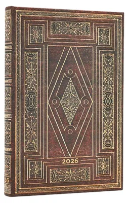 Produktbild von 2026 First Folio (Shakespeare's Library) Mini 12-month Horizontal Hardcover Flexi Dayplanner 2026 (Elastic Band Closure)