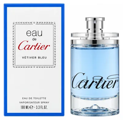 Obrázek produktu pro Eau de Cartier Vetiver Bleu toaletní voda ve spreji 100 ml