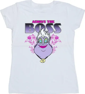 Produktbild von Disney - "The Little Mermaid Mum Is The Boss" T-Shirt für Damen BI44539 (XL) (Weiß)