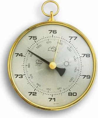 Produktbild von TFA Barometer Analog - Messingring