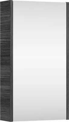 Produktbild von Planetmöbel Spiegelschrank 40 cm Anthrazit – Kompakter Badezimmerschrank mit Soft-Close-Funktion