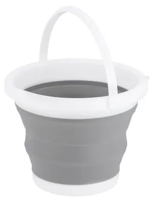 Obrázek produktu pro Skládací kbelík NILS Camp NC1783 šedý 5 l