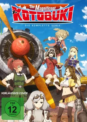 Obrázek produktu pro PLAION 1051882, Animovaný film / kreslený film, Blu-ray, Německý, Japonština, 284 min, Kouya no Kotobuki Hikoutai, Německý