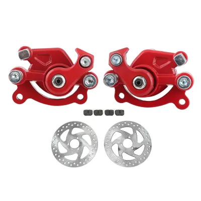Immagine prodotto di 140 millimetri gas posteriore disco freno pinza set Fit per scooter elettrico ATV 49CC