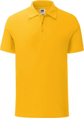Produktbild von Fruit Of The Loom Herren Iconic Pique Polo Shirt PC3571 (S) (Sonnenblumengelb)