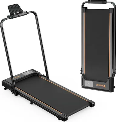 Obrázok produktu pre Behací pás 2 v 1 – FT51 – motor 2,5 HP – rýchlosť 1–10 km/h – bežecká plocha 95×38 cm – skladací – max. 120 kg – čierny
