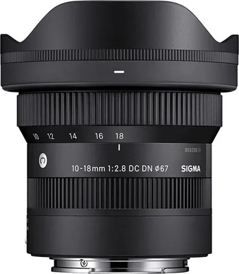 Produktbild von SIGMA 10-18mm f/2.8 DC DN Contemporary Objektiv, kompatibel mit Sony E