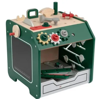 Produktbild von Playtive - Motorikwürfel Werkbank
