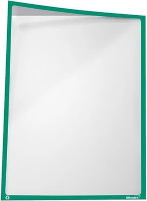 Produktbild von Infotasche Recycling magnetisch A4 312x225mm grün VE=5 Stück