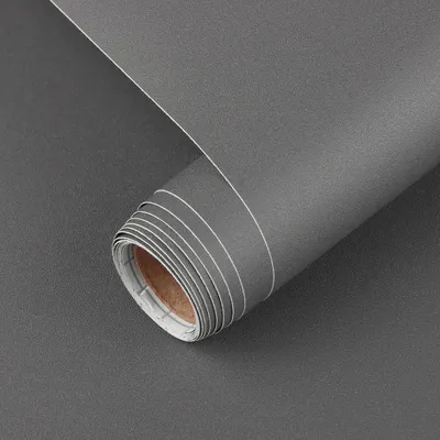 Immagine prodotto di Carta adesiva per pareti, grigio scuro - 44 cm x 10 metri
