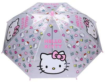 Produktbild von Vadobag Hello Kitty Rainy Days, Volle Größe, Transparent, Pink, Hello Kitty, Mädchen, Kind, Mädchen