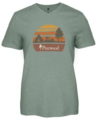Produktbild von Pinewood 3449 Finnveden Outdoor Damen T-Shirt Aqua Campsite (469) S