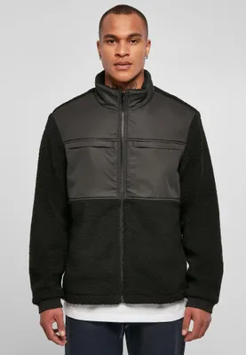 Immagine prodotto di Urban Classics - Giacca Sherpa nera - 4XL