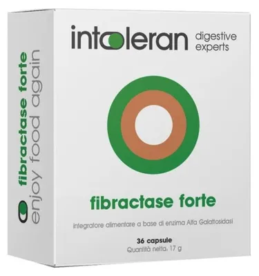 Produktbild von INTOLERAN FIBRACTASE FORTE, 36 Kapseln