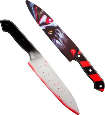 Produktbild von Halloween Horror Clown Messer | 31 cm