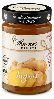 Obrázok produktu pre Annes, najkvalitnejšiadžem z zázvoru, extra, 225 g