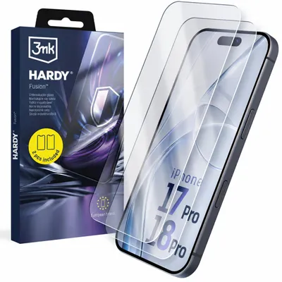 Image de H Hardy 2 Verres hybrides pour iPhone 18 Pro/17 Pro, Protection d'écran incassable et anti-rayures, Image générée par une IA