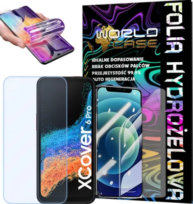 Zdjęcie produktu dla Folia Hydrożelowa Ochronna Do Samsung Xcover6 Pro Na Ekran Mocna