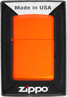 Obrázok produktu pre Zzapalovač ZIPPO ORANGE MATTE 60001190