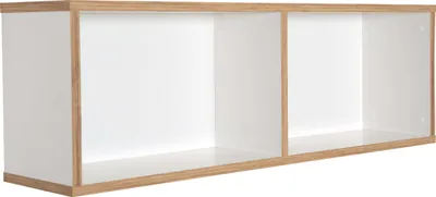 Produktbild von roba Wandregal 'Finn' passend zur Wickelkommode 'Finn', Hängeregal für Kinderzimmer, weiß, Holz