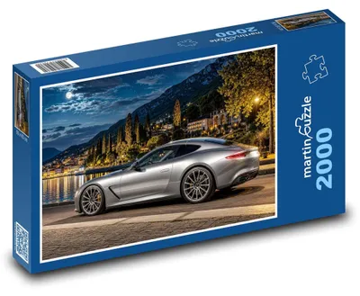 Obrázek produktu pro Puzzle 2000 Sportovní vůz u jezera - martinpuzzle