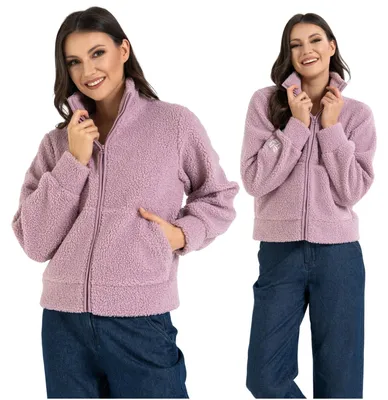 Zdjęcie produktu dla Bluza damska Moraj – różowa, rozmiar 2XL/3XL, wygodna