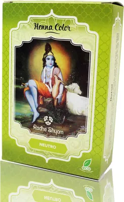 Produktbild von Semipermanente Henna-Farbe Radhe Shyam Shyam Henna (100 g)