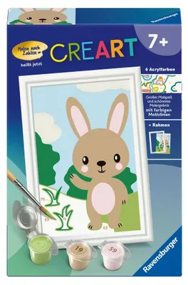 Immagine prodotto di CreArt, Dipingere con i numeri Bambini - Coniglietto carino