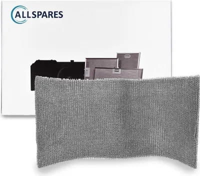 Produktbild von AllSpares Metallfilter für Dunstabzugshauben geeignet für   AS-MF160, 460118, DHZ7203, Z5352X0, LZ72030, 00460118  (645x292mm)