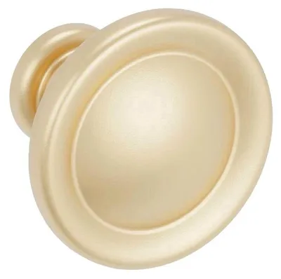 Produktbild von Knopf für Möbel, Durchmesser 31 mm, aus Zamak, galvanische Beschichtung, Set mit 25 Stück