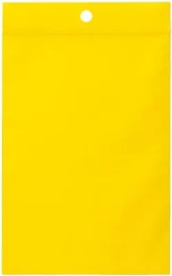 Obrázek produktu pro Šňůrkový sáček 80 x 120 mm, 50 µm, 50 kusů, ŽLUTÝ