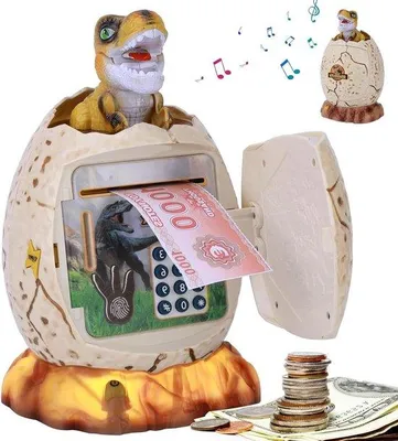 Produktbild von Dino-Eierspaarpot für Mädchen und Jungen, Kerzenlicht-Nachtlampje, Weihnachtsgeschenk für Kinder