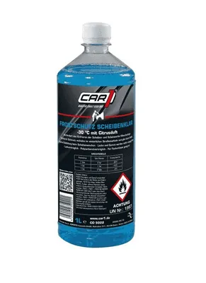 Produktbild von CAR 1 Scheibenfrostschutz Scheibenklar 1 Liter Fertiggemisch Citrusduft