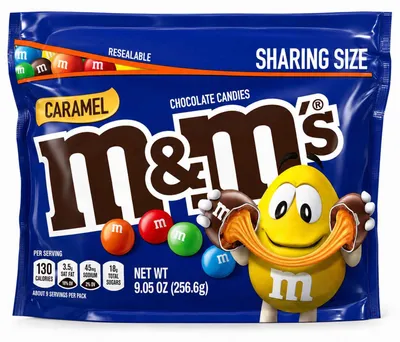 Obrázok produktu pre M&M's Karamelové v balení 256,6 g