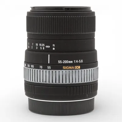 Produktbild von Objektiv Zoom Sigma 55-200mm 4-5.6 DC passend für Canon EOS Digital