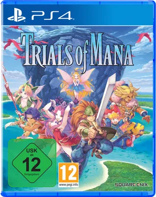Obrázok produktu pre Square Enix Trials of Mana, PlayStation 4, T (neplnoletí), Fyzické médiá