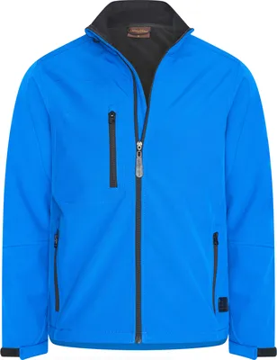 Produktbild von Cappuccino Italia Softshell Zip Jacket  Blau - Große L