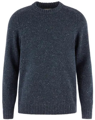 Immagine prodotto di Fjällräven, maglione da uomo in lana Övik Neps, colore blu scuro, taglia L