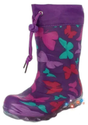 Produktbild von Beck M dchen Butterfly Schlupfstiefel, Violett, 27 EU