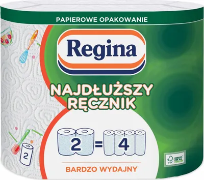 Produktbild von Regina Küchenpapier, längste, 2 Rollen