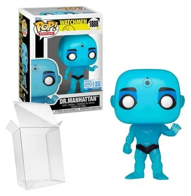 Zdjęcie produktu dla Funko Pop! Filmy: Watchmen – Dr Manhattan #1888 – ekskluzywna figurka Funko