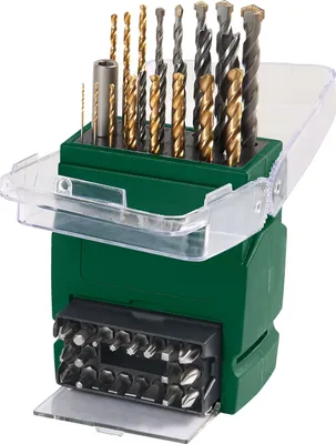Parkside® Bit-/Bohrer-Set PBBS 2 A1 43-teilig | Set mit 20 Bits und verschiedenen Bohrern inkl. Bithalter