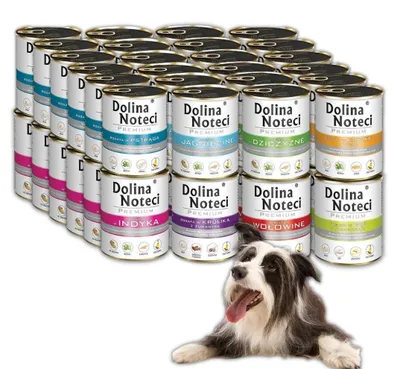 Produktbild von Dolina Noteci Mix Geschmacke 48X400G Ohne Hühnchen