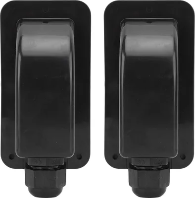 Produktbild von Solar Einzelkabelverschraubung Wasserdichtes Solarkabelverschraubungsgehäuse für 6mm2 bis 12mm2 Kabel für Wohnmobil Boot Yacht Dach Schwarz
